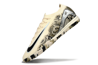 Unisex Nike Air Zoom Mercurial Vapor 16 Elite TF Football Shoes - Beige/Sand Dune/Black Wave