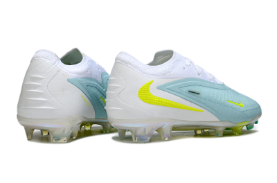 Unisex Nike Phantom 6 Low Elite FG Football Boots - Blue/Light Blue/Electric Yellow
