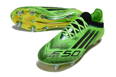 Men's Adidas F50 Elite SG Football Boots - Green/Vibrant Green/Electric Green