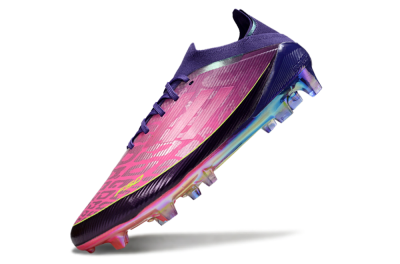 Unisex Adidas F50 Elite FG Football Boots - Pink/Vibrant Pink/Deep Purple