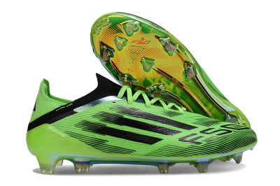 Unisex Adidas F50 Elite FG Football Boots - Green/Neon Green/Black