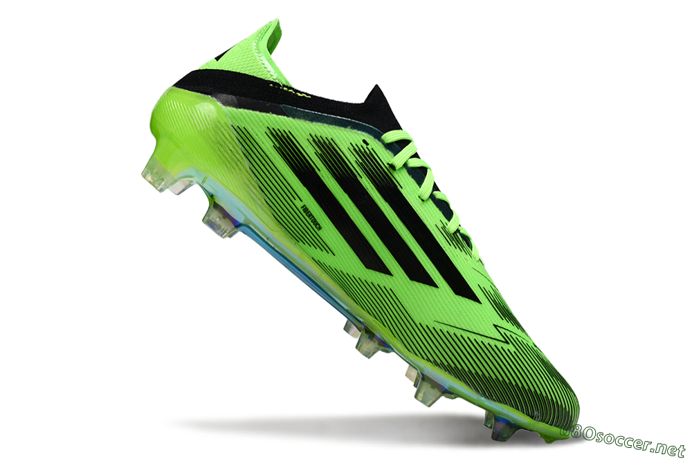 Unisex Adidas F50 Elite FG Football Boots - Green/Neon Green/Black 4