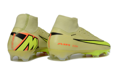 Unisex Nike Air Zoom Mercurial Superfly 10 Elite FG Football Boots - Yellow/Electric Lime/Neon Orange
