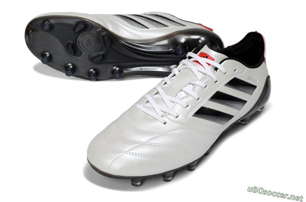 Men's Adidas Copa Icon 2 AG Football Boots - White/Crimson Red/Jet Black 3