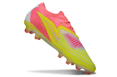 Unisex Nike Phantom 6 Low Elite FG Football Boots - Pink/Highlighter Yellow/Fluorescent Pink