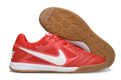 Men's Supreme x Nike SB Gato IC Football Shoes - Red/Bright Red/Tangerine