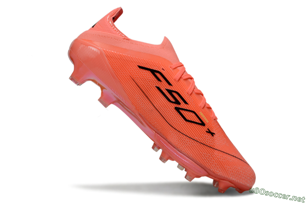 Men's Adidas F50+ Lightstrike Pro FG Football Boots - Pink/Bright Neon/Light Pink 4