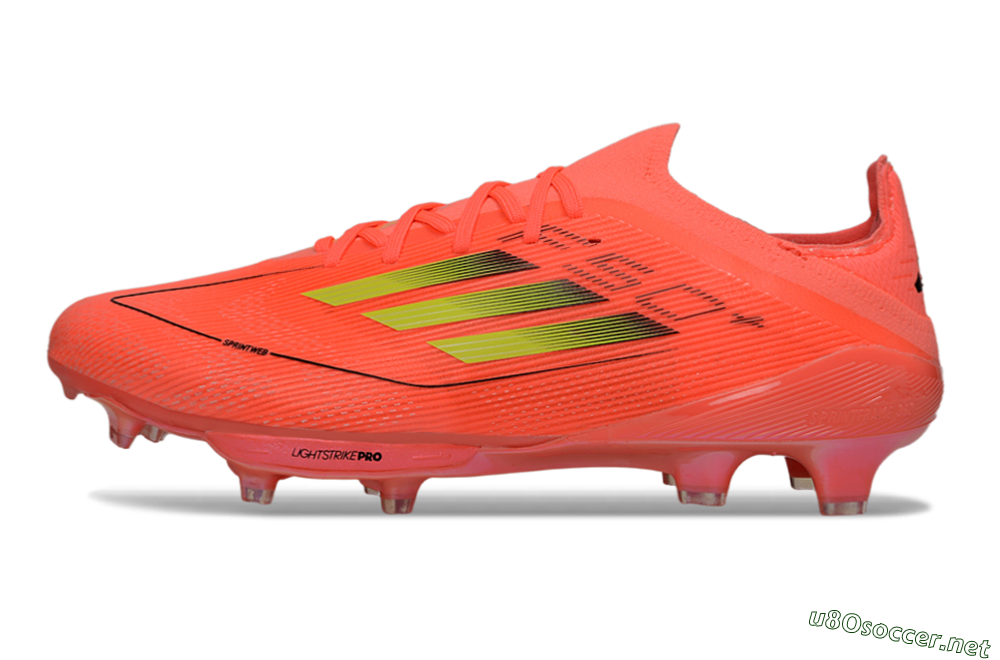 Men's Adidas F50+ Lightstrike Pro FG Football Boots - Pink/Bright Neon/Light Pink 0