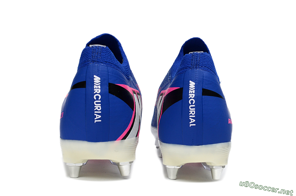 Men's Nike Air Zoom Mercurial Vapor 16 Elite SG Football Boots - Blue/Vibrant Blue/Electric Pink 6