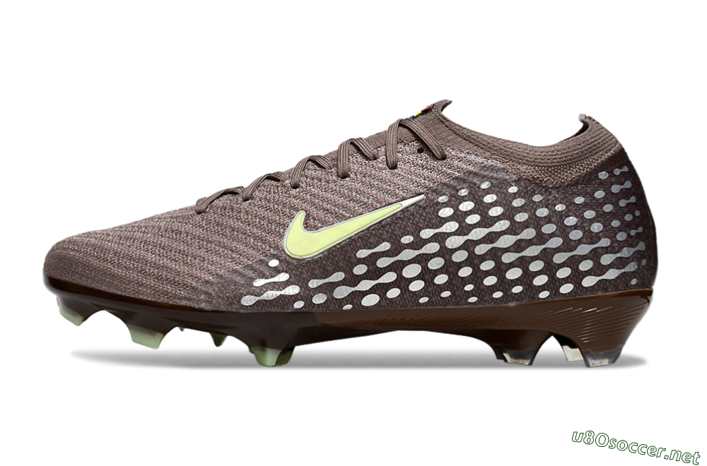 Unisex Nike Air Zoom Mercurial Vapor 16 Elite FG Football Boots - Brown/Yellow/Silver 0