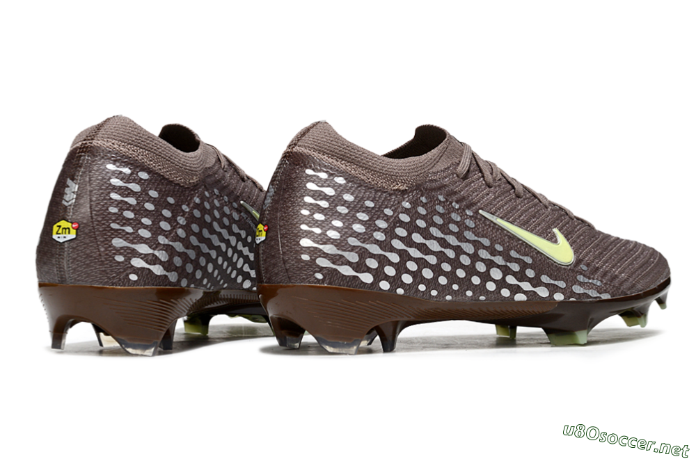 Unisex Nike Air Zoom Mercurial Vapor 16 Elite FG Football Boots - Brown/Yellow/Silver 6