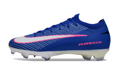 Unisex Nike Air Zoom Mercurial Vapor 16 Elite FG Football Boots - Blue/Pink/Silver