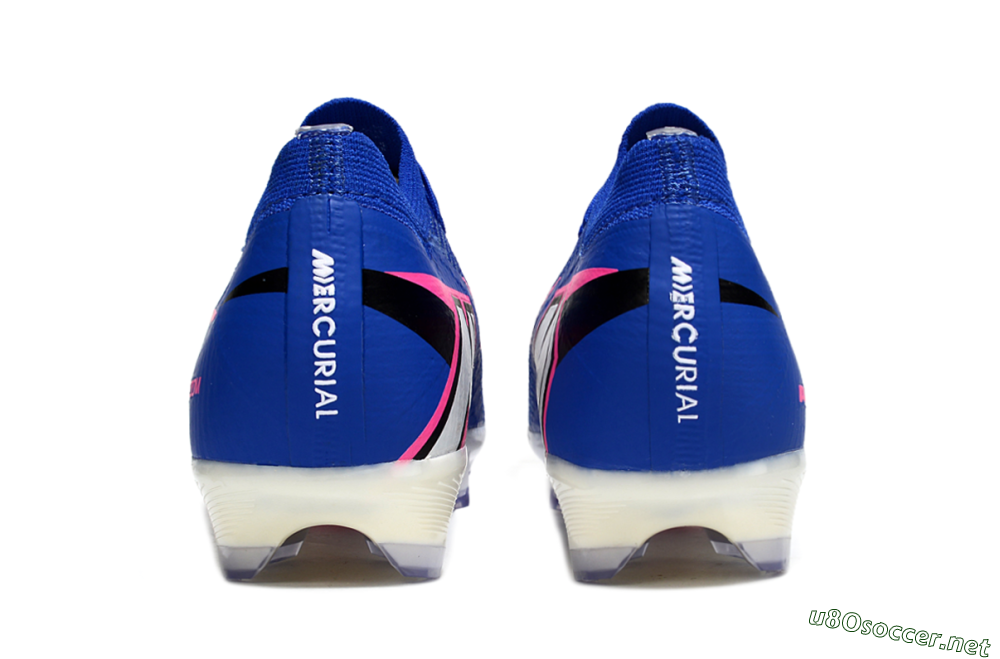 Unisex Nike Air Zoom Mercurial Vapor 16 Elite FG Football Boots - Blue/Pink/Silver 5