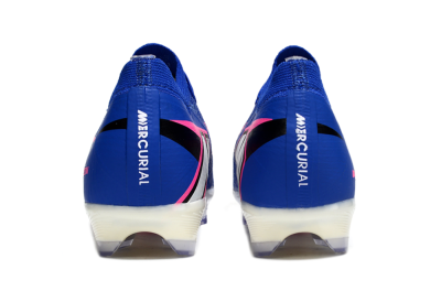 Unisex Nike Air Zoom Mercurial Vapor 16 Elite FG Football Boots - Blue/Pink/Silver