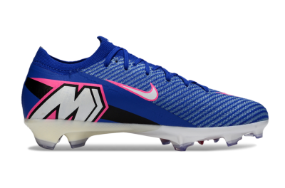 Unisex Nike Air Zoom Mercurial Vapor 16 Elite FG Football Boots - Blue/Pink/Silver