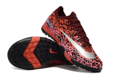 Unisex Nike Air Zoom Mercurial Vapor 16 Elite TF Football Shoes - Red/Electric Pink/Metallic Silver