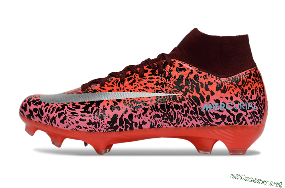 Unisex Nike Air Zoom Mercurial Superfly 10 Elite FG Football Boots - Red/Crimson Blaze/Black Panther 0