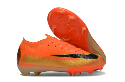 Kids Nike Air Zoom Mercurial Vapor 16 Elite FG Football Boots - Orange/Electric Orange/Black