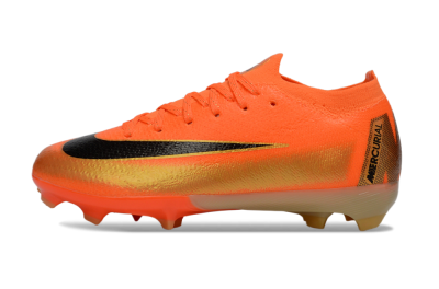Kids Nike Air Zoom Mercurial Vapor 16 Elite FG Football Boots - Orange/Electric Orange/Black