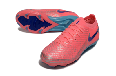 Kids Nike Air Zoom Mercurial Vapor 16 Elite FG Football Boots - Pink/Bright Coral/Deep Ocean