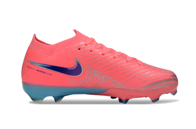 Kids Nike Air Zoom Mercurial Vapor 16 Elite FG Football Boots - Pink/Bright Coral/Deep Ocean
