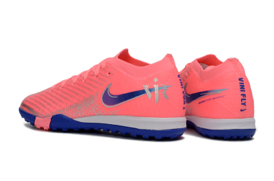 Kids Nike Air Zoom Mercurial Vapor 16 Elite TF Football Shoes - Pink/Electric Pink/Night Blue