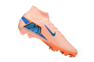 Men's Nike Air Zoom Mercurial Superfly 10 Elite FG Football Boots - Pink/Coral Orange/Deep Blue