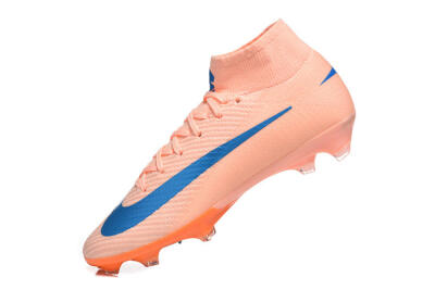 Men's Nike Air Zoom Mercurial Superfly 10 Elite FG Football Boots - Pink/Coral Orange/Deep Blue