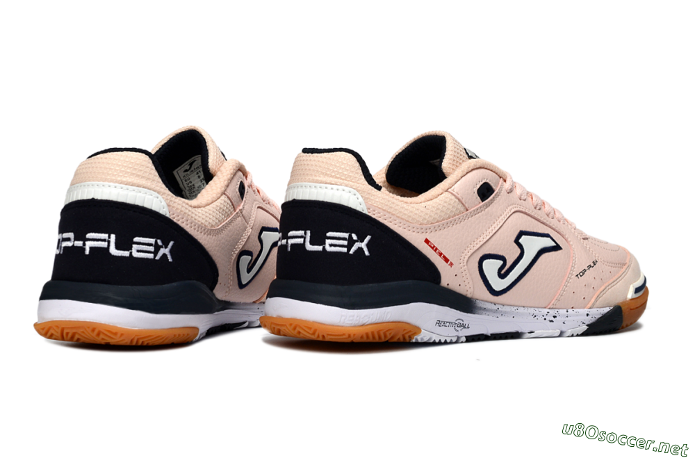 Men's Joma Top Flex IC Football Shoes - Pink/Navy/White 6