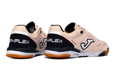 Men's Joma Top Flex IC Football Shoes - Pink/Navy/White