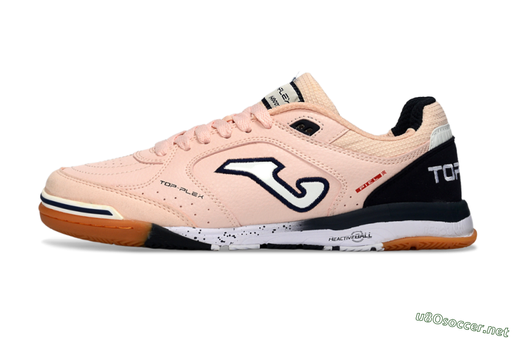 Men's Joma Top Flex IC Football Shoes - Pink/Navy/White 0