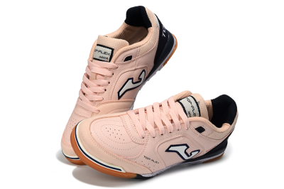 Men's Joma Top Flex IC Football Shoes - Pink/Navy/White