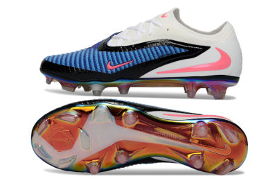 Unisex Nike Phantom 6 Low Elite FG Football Boots - Blue/Electric Blue/Black