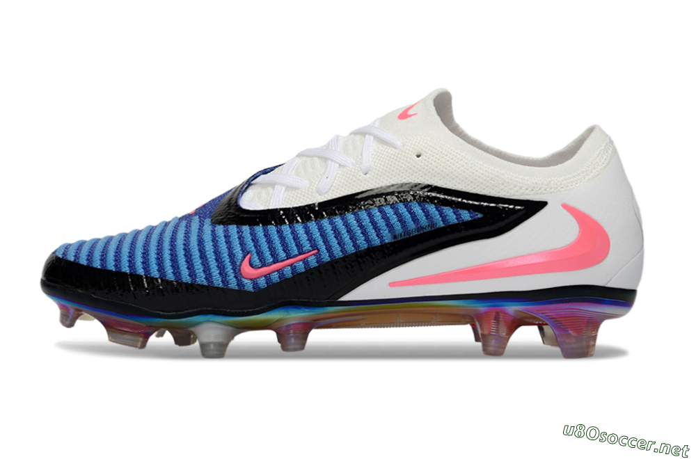 Unisex Nike Phantom 6 Low Elite FG Football Boots - Blue/Electric Blue/Black 0