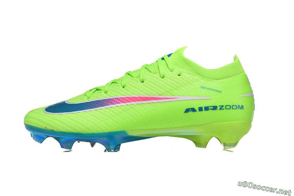 Men's Nike Air Zoom Mercurial Vapor 16 Elite FG Football Boots - Lime/Neon Burst/Pink Splash 0