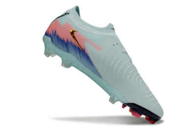 Men's Nike Phantom GX 2 Elite FG Football Boots - Aqua/Coral Fade/Deep Blue