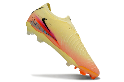Men's Nike Phantom GX 2 Elite FG Football Boots - Yellow/Peach Fusion/Sunrise Glow