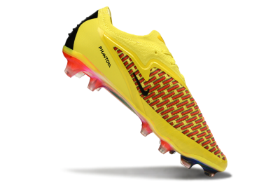 Men's Nike Phantom 6 Low Elite FG Football Boots - Yellow/Vibrant Lemon/Fiery Sunset