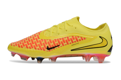 Men's Nike Phantom 6 Low Elite FG Football Boots - Yellow/Vibrant Lemon/Fiery Sunset