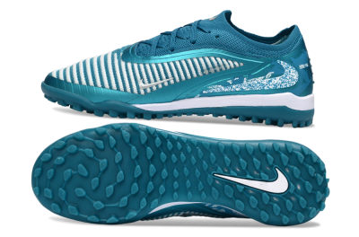 Men's Nike Phantom 6 Low Elite TF Football Shoes - Teal/Cool Teal/White Burst