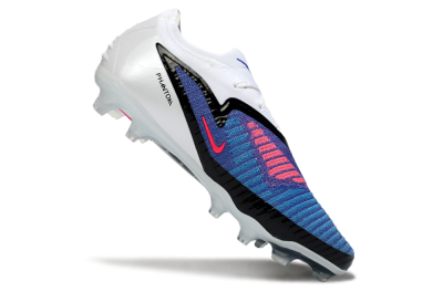 Unisex Nike Phantom 6 Low Elite FG Football Boots - Blue/Electric Blue/Hot Pink