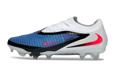 Unisex Nike Phantom 6 Low Elite FG Football Boots - Blue/Electric Blue/Hot Pink