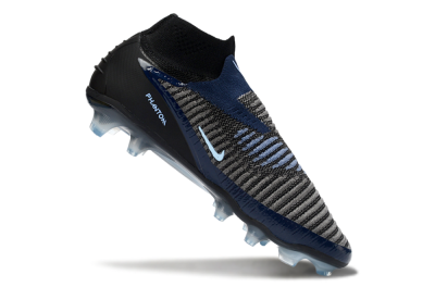 Men's Nike Phantom 6 High Elite FG Football Boots - Navy/Blue Night/Black Ice