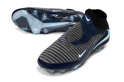 Men's Nike Phantom 6 High Elite FG Football Boots - Navy/Blue Night/Black Ice