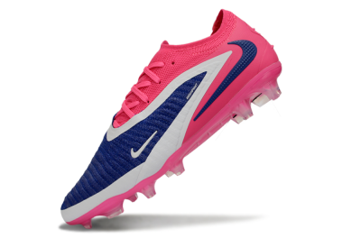 Unisex Nike Phantom 6 Low Elite FG Football Boots - Purple/Electric Pink/Sapphire Blue