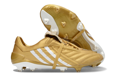 Men's Adidas Predator Accelerator Electricity FG Football Boots - Gold/Metallic Gold/Classic White
