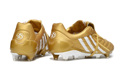 Men's Adidas Predator Accelerator Electricity FG Football Boots - Gold/Metallic Gold/Classic White