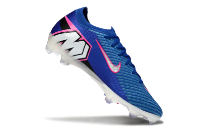 Unisex Nike Air Zoom Mercurial Vapor 16 Elite FG Football Boots - Blue/Electric Blue/Radiant Pink