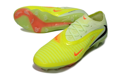 Unisex Nike Phantom 6 Low Elite FG Football Boots - Yellow/Lime Burst/Neon Blaze