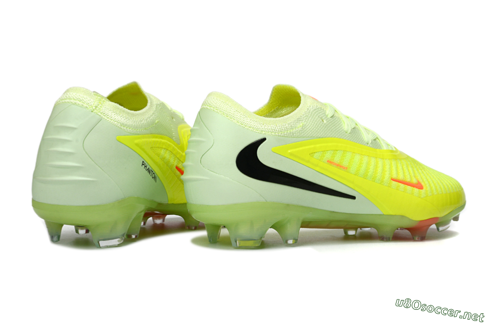 Unisex Nike Phantom 6 Low Elite FG Football Boots - Yellow/Lime Burst/Neon Blaze 6